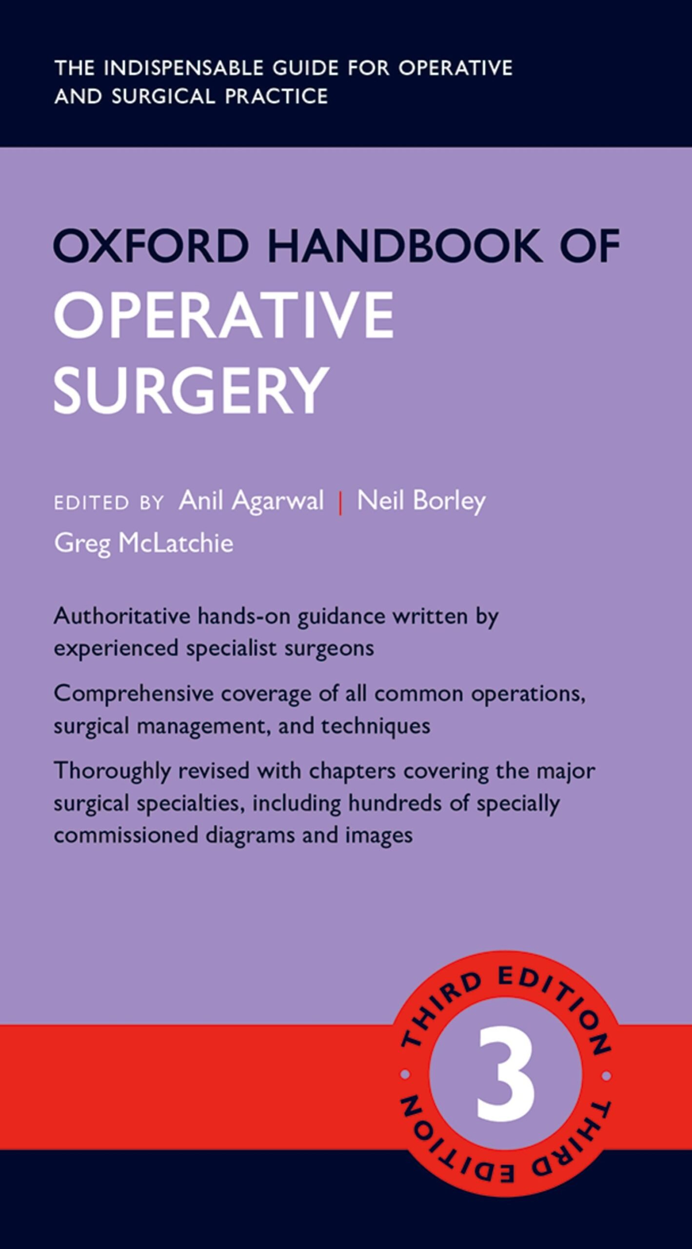 OXFORD HANDBOOK OF OPERATIVE SURGERY