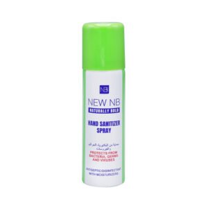 New NB Naturally Bold Hand Sanitizer Spray  (70% Alcohol), 120ml ( 1 box of 12)