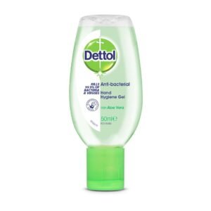 DETTOL HAND SANITISER (Aloe Vera) 50ml ( 1 box of 5 )