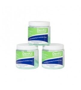 DRUG DENATURING KIT 3 X 250ML JARS